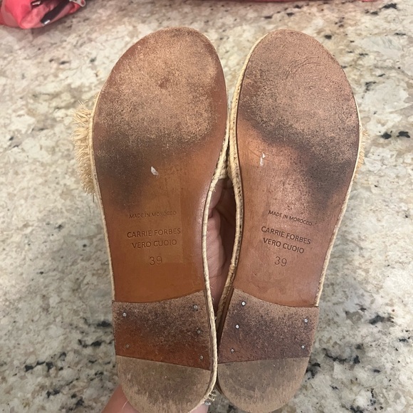 Carrie Forbes raffia sandals - Picture 2 of 2